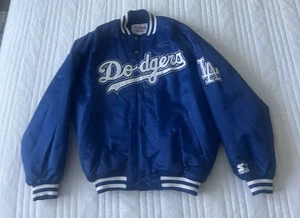 Los Angeles Dodgers Satin Bomberjacke Gr. XL schöner Zustand Ohtani - Bild 1 von 9