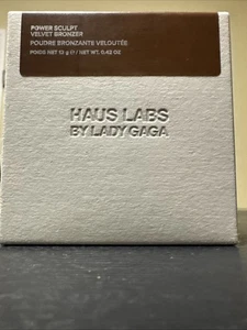 HAUS. LABS BY LADY GAGA POWDER SCULPT VELVET BRONZER MEDIUM Level 8, NEW IN BOX - Picture 1 of 2