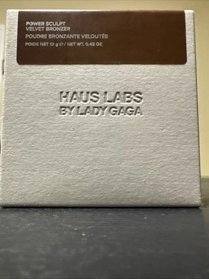 HAUS. LABS BY LADY GAGA POWDER SCULPT VELVET BRONZER MEDIUM Level 8, NEW IN BOX - Image 1 of 2