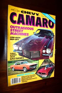 Chevy Camaro Magazine Summer 1983 Outrageous Street Machines Turbo Science - Picture 1 of 3