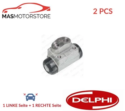 RADBREMSZYLINDER TROMMELBREMSE PAAR HINTEN DELPHI LW39034 2PCS I NEU - Bild 1 von 4