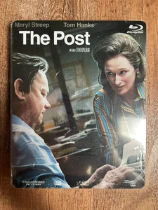 The Post w. Steelbook (Blu-ray, 2017, EU Import, Region Free) *NEW/SEALED* - Picture 1 of 4