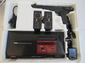 Sega Master System Original Launch Edition Console Complete In Box