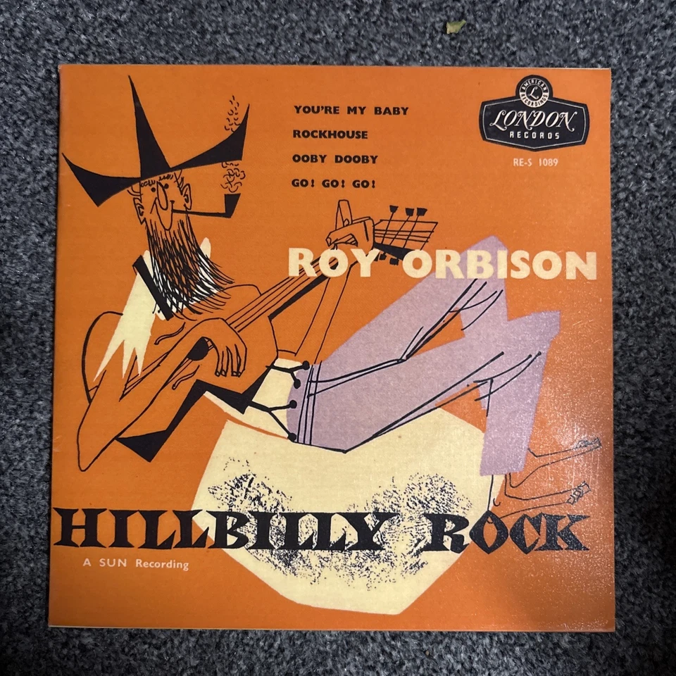 ROY ORBISON  HILLBILLY ROCK EP   (Handmade Cover) - Image 1 of 4