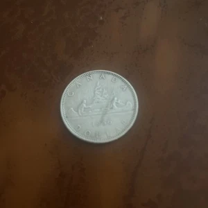 Canadian Silver Dollar 1966, auch bekannt als Canoe Silver Dollar - Bild 1 von 5