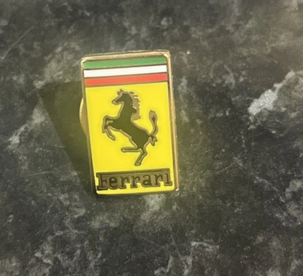 Original 1976-85 Ferrari A.E. Lorioli Milano Lapel Pin 308 328 Testarossa  - Image 1 of 1