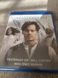 Transcendence (Blu-ray, 2014) Johnny Depp, Rebecca Hall, Morgan Freeman - Picture 1 of 3