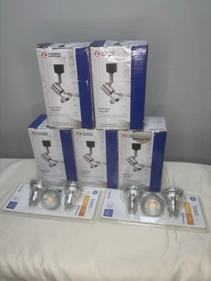 5 Lithonia Lighting MR16GU10 Luz Níquel Cepillado Mini Luz de Pista H ¡Con Bombillas! Foto 1 de 4