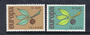 ISLANDA MNH 1965 SG426-427 EUROPA - Foto 1 di 1