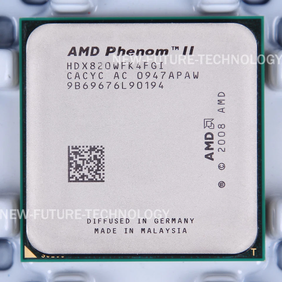 AMD Phenom II X4 820 (HDX820WFK4FGI) 667/2.8 GHz Socket AM3/AM2+ CPU Processor - Image 1 of 1