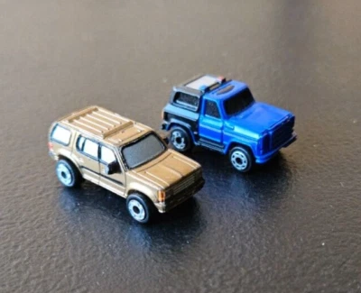 GALOOB, MICRO MACHINES TOY CARS. DETAILED MINIATURES 2 CAR LOT. - Image 1 of 4