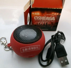 Rare OSHEAGA Smirnoff Mini Speaker OSHEAGA Parc Jean-Drapeau Summer Music Fest - Picture 1 of 3