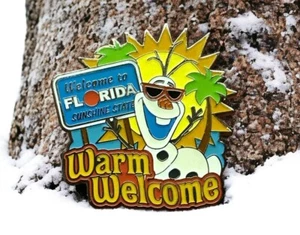 Adventures By Disney - WDW & Central Florida - Warm Welcome - Olaf Pin (Frozen) - Picture 1 of 2