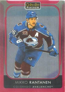 2021-22 O-Pee-Chee Platinum Hockey Matte Pink #13 Mikko Rantanen - Picture 1 of 2