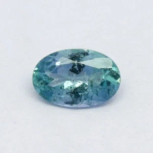 Natural Rare Blue Kornerupine 0.36 Carat 6x4 MM Oval Shape Faceted Gem - Picture 1 of 8