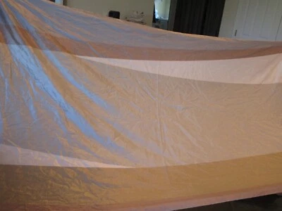 1 West Elm cotton Luster Velvet color block drape panel curtain 48 84 New wo tag - Image 1 of 2