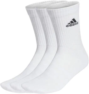 Adidas Cushioned Crew Calzino [ Tgl 37 - 42] 3-ER -confezione Nuovo Originale - Picture 1 of 1
