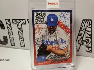 Clayton Kershaw 2021 Topps Project 70 252 🔥 Sophia Chang 🔥 Los Angeles Dodgers - Picture 1 of 2