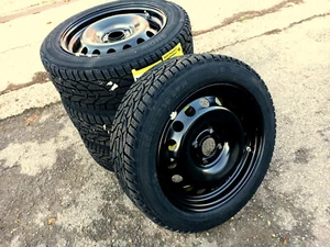 4x Winterräder SKODA Superb Octavia 1Z 5E Seat Leon 1P 205/55 R16 Winter Reifen◄ - Bild 1 von 8