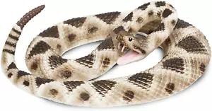 Figura serpiente de cascabel Safari Ltd. Eastern Diamondback - Modelo realista de 40" - Imagen 1 de 12