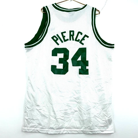 Vintage Boston Celtics Paul Pierce #34 Nike Jersey Size XL White Nba Basketball Cover