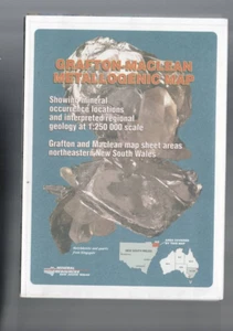 GEOLOGY ,GRAFTON MACLEAN , METALLOGENIC MAP , 2 MAPS - Picture 1 of 2