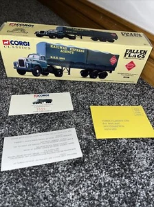 New Corgi 52801 Railway Express Agency Mack B Series Semi Ltd Edition Collectors - Picture 1 of 6