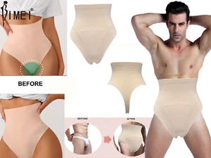 BIMEI Hiding Gaff Panty Cintura Alta Tanga Cinta para Hombres Mujeres Ropa Interior - Imagen 1 de 7
