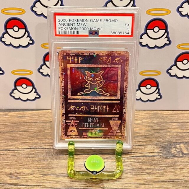 SEALED Ancient Mew Pokemon New Movie Promo Double Holo Foil Rare 1999-2000  Card