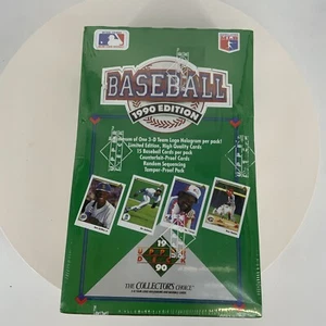 1990 Upper Deck Baseball Low Series Box 36 Packs Griffey 2nd Larry Walker RC - Picture 1 of 6
