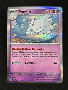 POKEMON - TOGEKISS - ⭐️ RARA - HOLO - 072/191 - SCINTILLE FOLGORANTI - ITA - Zdjęcie 1 z 2