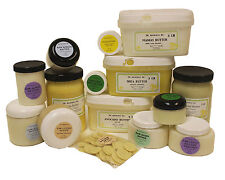 Organic Butters 100% Pure RAW Fresh Natural 2oz 4 oz  up to 12 Lb Free Shipping