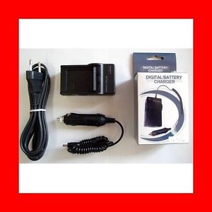 ★★★ Car + Sector Charger ★★★ SONY NP-FV100 for SONY DCR-HC37E