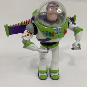 Buzz Lightyear 2014 Disney Pixar Toy Story Andy zu Fuß sprechendes Spielzeug GETESTET - Bild 1 von 8