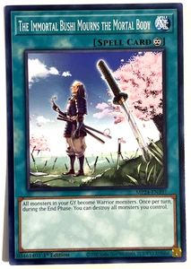 YuGiOh! The Immortal Bushi Mourns the Mortal Body MP24-EN397 1st Edition Common - Picture 1 of 1