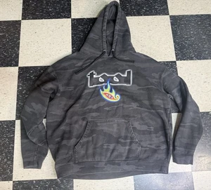 Tool Band Third Eye Lateralus Camouflage Graphic Hooded Sweatshirt Size 2XL - Picture 1 of 8