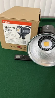 Godox SL-60W SL60W CRI95+Qa90 5600±300K Bowens Mount LED Video Light,433MHz Gro - Image 1 of 4