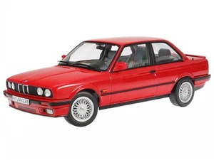 BMW e30 325i 2-puertas 1988 rojo modelo de coche 183202 Norev 1:18 - Imagen 1 de 7