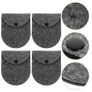  5 PEZZI Sacchetti Sacchetti con Cerniera Donna Cambio Porta Chiavi per Ragazze - Foto 1 di 12