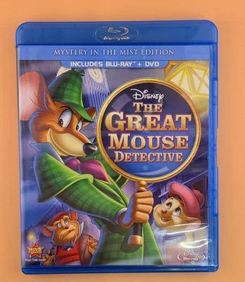 Disney The Great Mouse Detective Blu-ray + DVD Mystery in the Mist Edition - Image 1 of 4