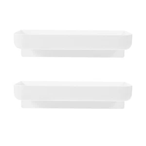2 juegos organizador de inodoro estantería de baño estante de almacenamiento de pared - Imagen 1 de 12
