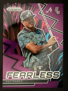 Pulsar púrpura intrépido Panini LIV 2024 Pat Perez #15 - Imagen 1 de 2