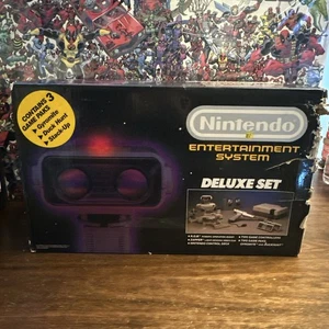 Nintendo NES Deluxe Set R.O.B. Consola - Completa - Probada - Auténtica - Imagen 1 de 21