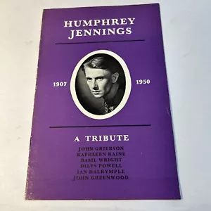 1907-1950 HUMPHREY JENNINGS- A TRIBUTE film director - Foto 1 di 13