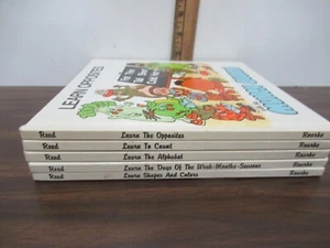 lot of 5 Munch Bunch books "Learn" books Opposites Count Alphabet more - Picture 1 of 7