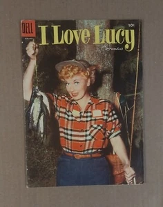 I Love Lucy Comics #7 Gone Fishing Cover Golden Age Comic 6.0 F - Picture 1 of 17