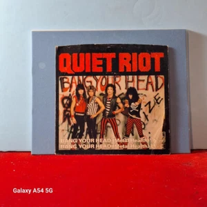 QUIET RIOT BANG YOUR HEAD HARD ROCK METAL 45 RPM RECORD - Picture 1 of 4