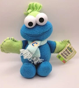 Peluche Monster Vintage Nuovo 2002 Fisher Price Sesame Street Inverno 7 - Foto 1 di 4