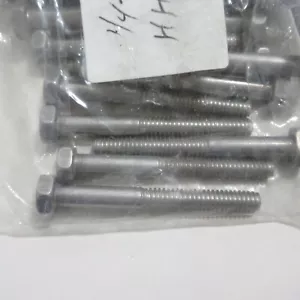 LOTE DE 15 TORNILLOS TAPA HEXAGONAL ALUMINIO 1/4-20 x 2 1/4" - Imagen 1 de 5