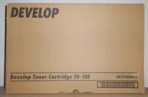 Original Develop Toner TN-108 black für D 13F 4827000003 TN108 OVP B - Bild 1 von 1